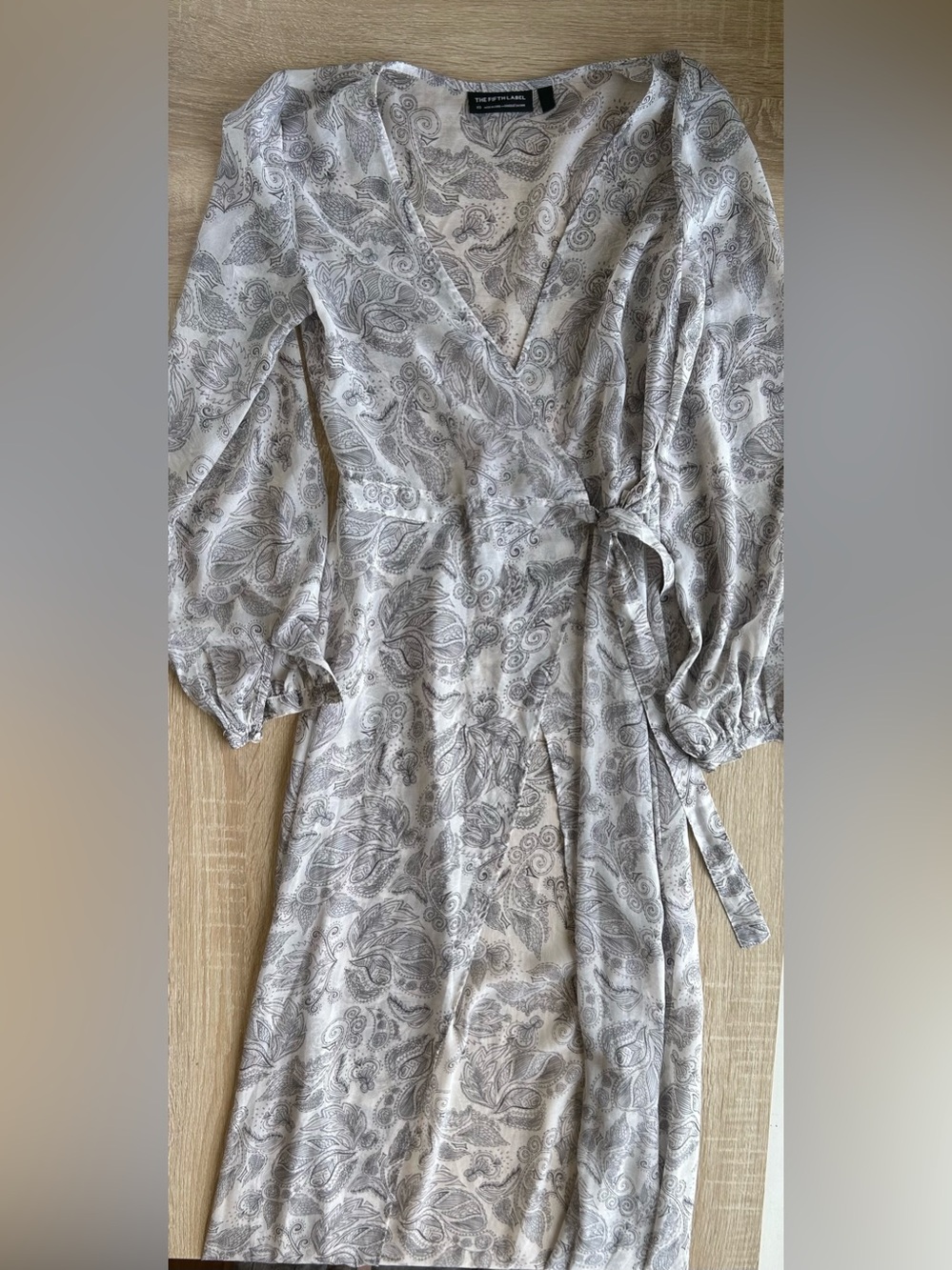 Revolve The Fifth Label Paisley Sheer Cover Up Dress